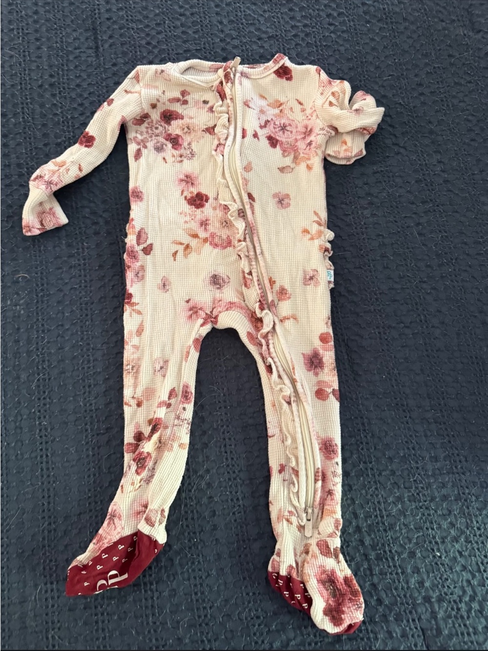 Posh Peanut Floral Zippie
